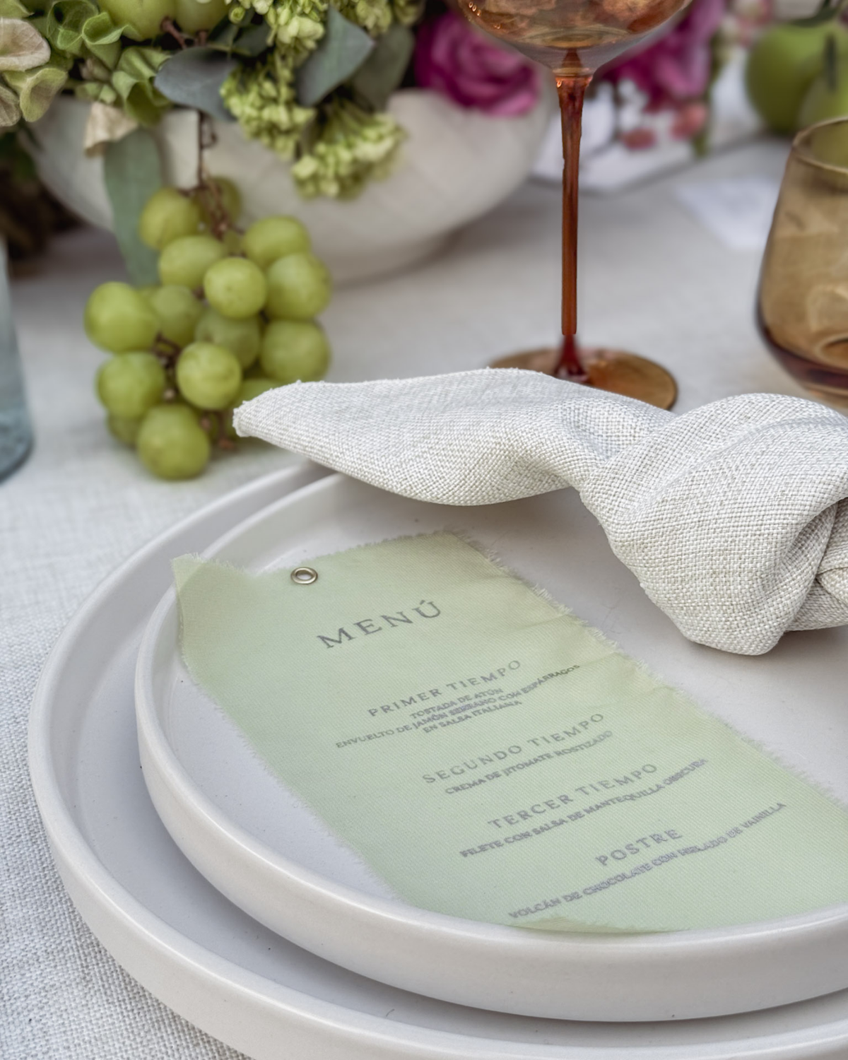 Gauze Fabric Menu