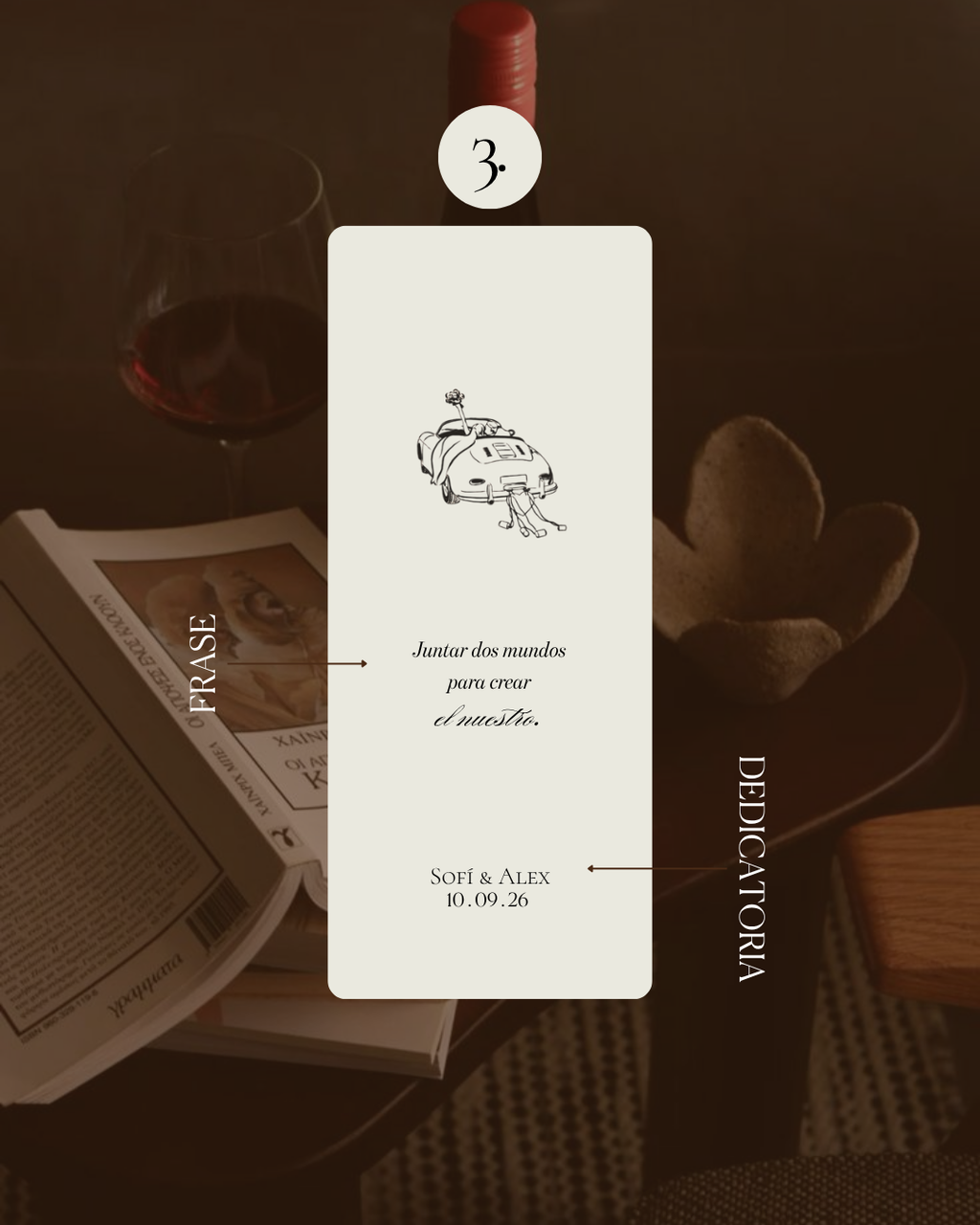 Separador de Libros en Tela