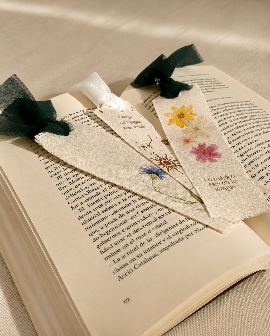 Fabric Bookmark