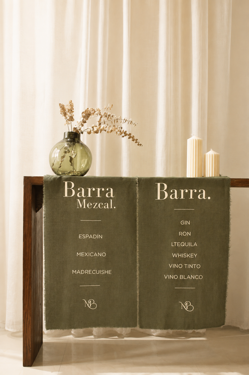 Banner de Bar en Tela