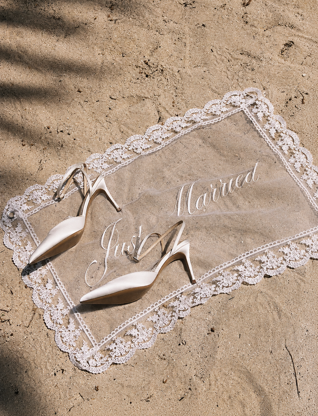 Banner Just Married