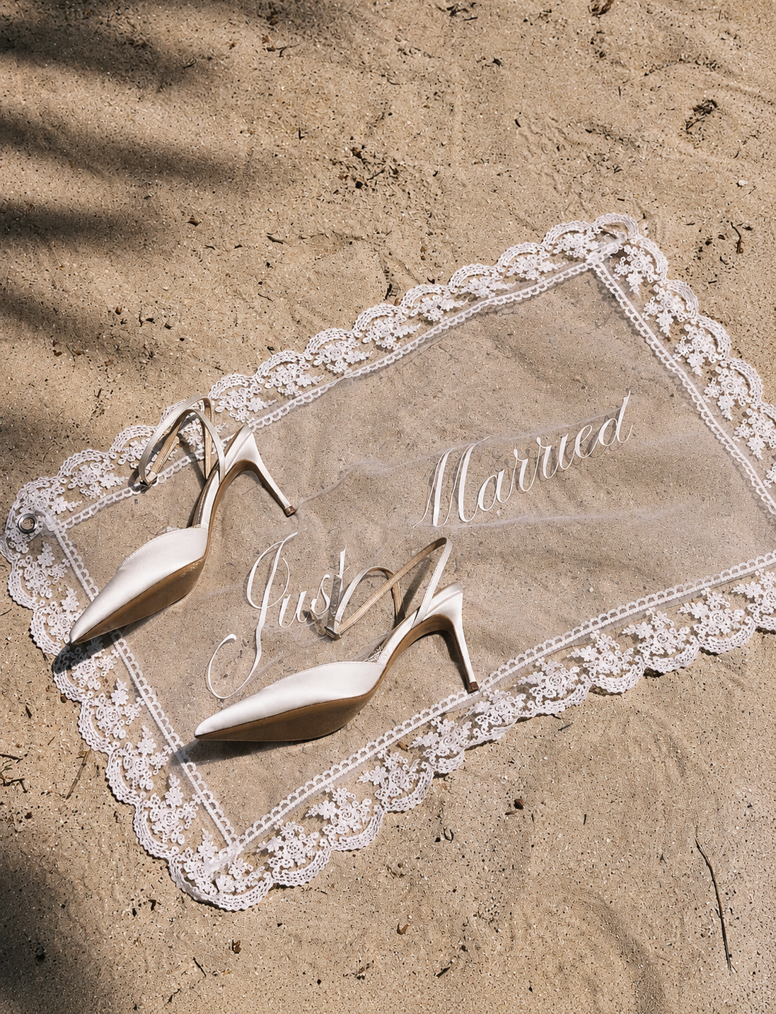 Banner Just Married
