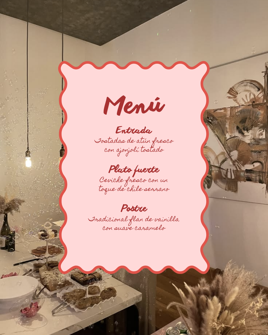 Menú con Corte