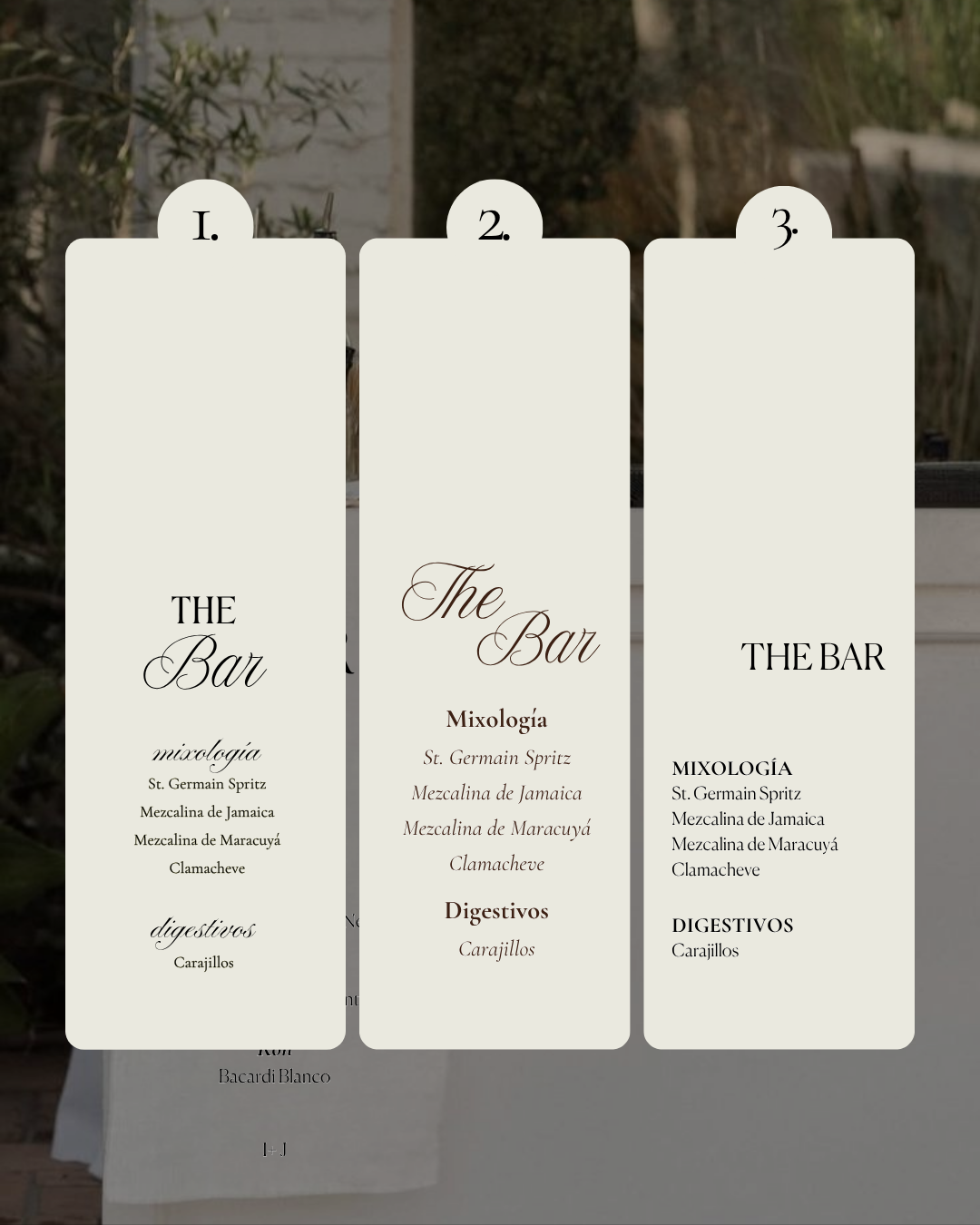 Banner de Bar en Tela