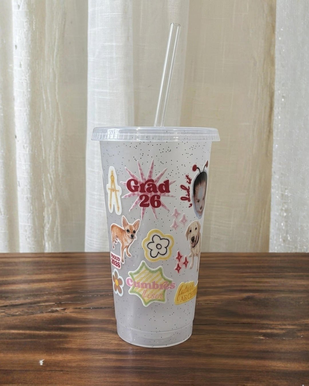 Vaso + Stickers